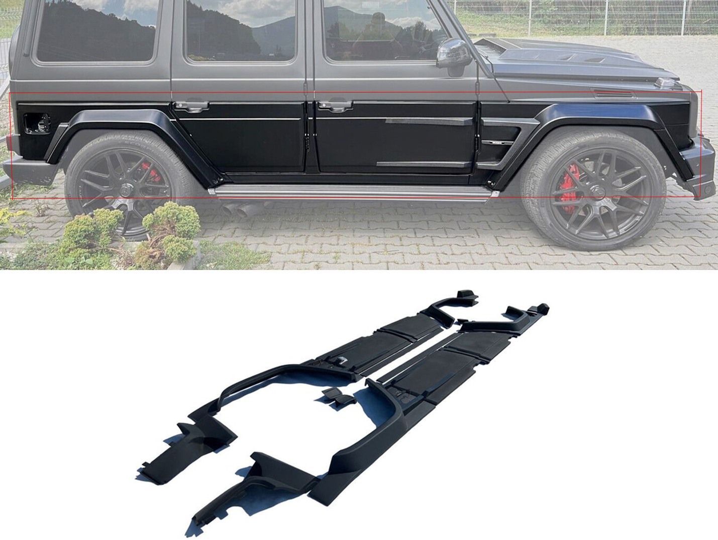 destar Body Kit with Carbon Elements for Mercedes-Benz G-Class W463 (23 elements)